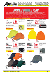 AUSILIA PLUS - ABBIGLIAMENTO DA LAVORO EVERYTIME ACCESSORIES CAP